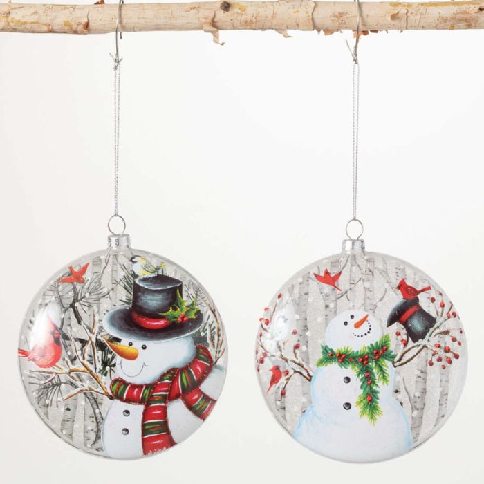 Painted Snowman Disc